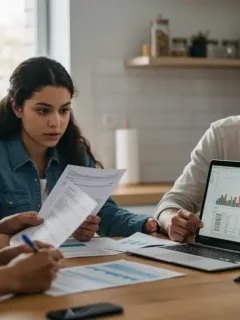 Family reviewing 2026 US tax code changes for maximized savings