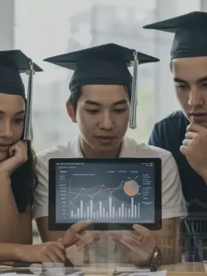 Students discussing federal student loan forgiveness programs in 2026