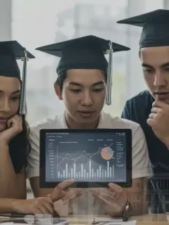 Students discussing federal student loan forgiveness programs in 2026