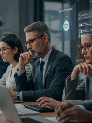 US professionals upskilling with micro-credentials for future job market demands