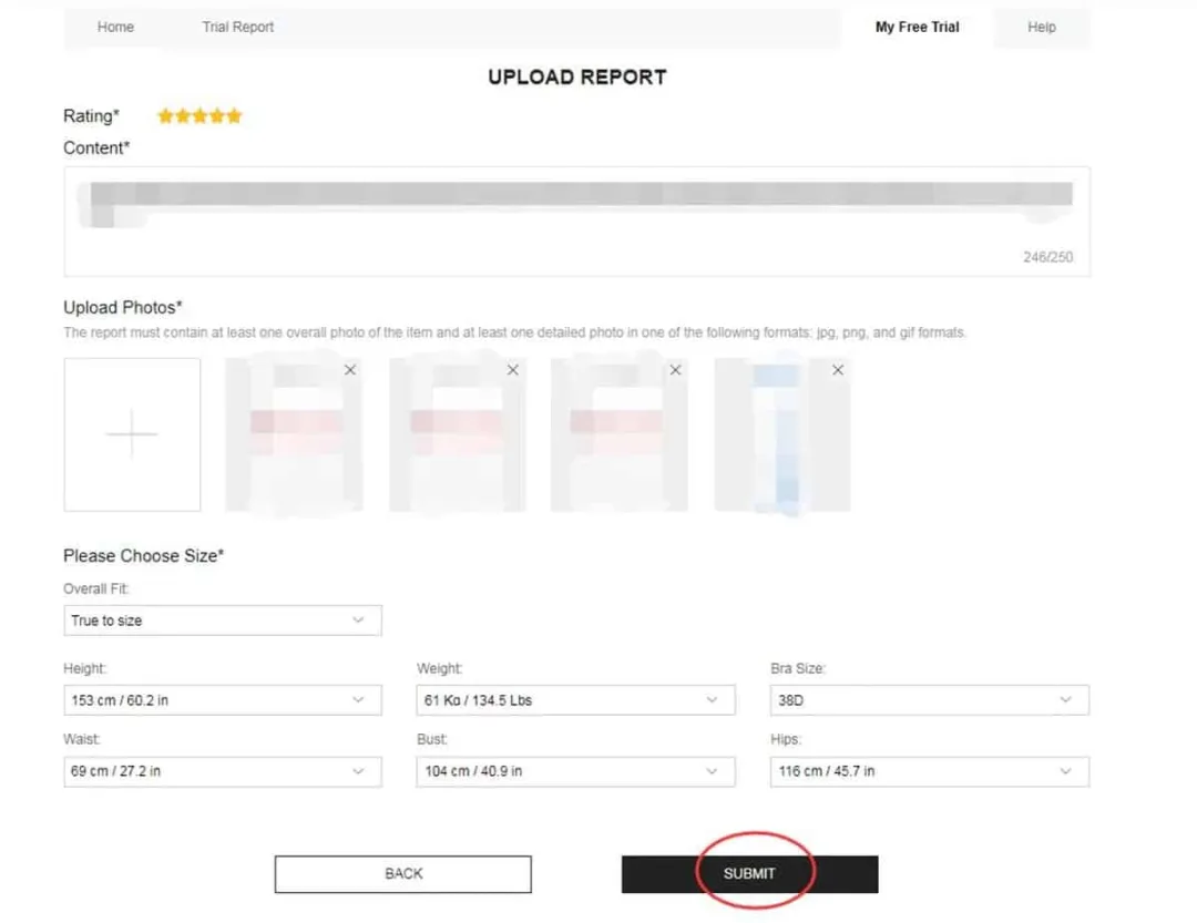 SHEIN FREE TRIAL