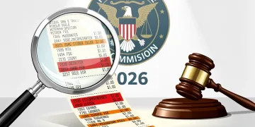 Federal Trade Commission 2026 Rule limiting hidden consumer surcharges to 3 percent on a receipt.