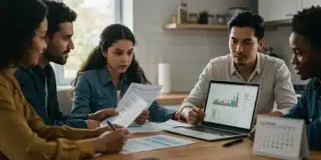 Family reviewing 2026 US tax code changes for maximized savings