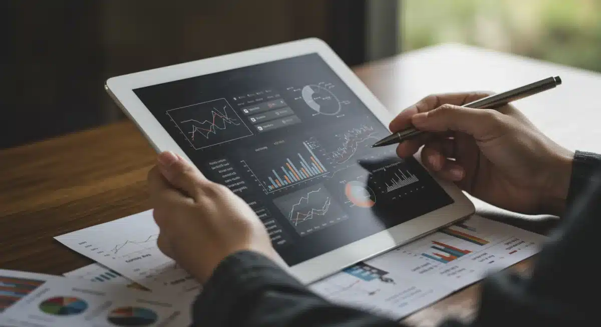 Retail investor analyzing financial statements due to new SEC rules.