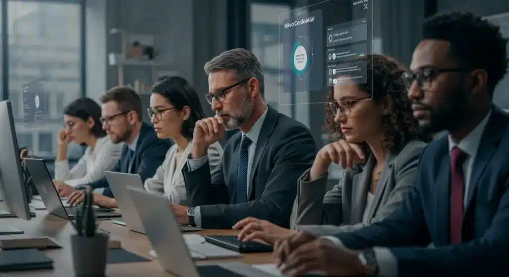 Mastering Micro-Credentials: Upskill US Professionals for 2026