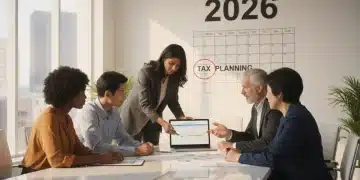 Financial advisor explaining 2026 tax code changes to clients