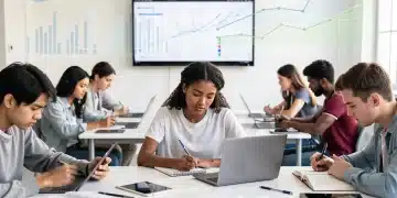 High school students preparing for new standardized tests in 2026